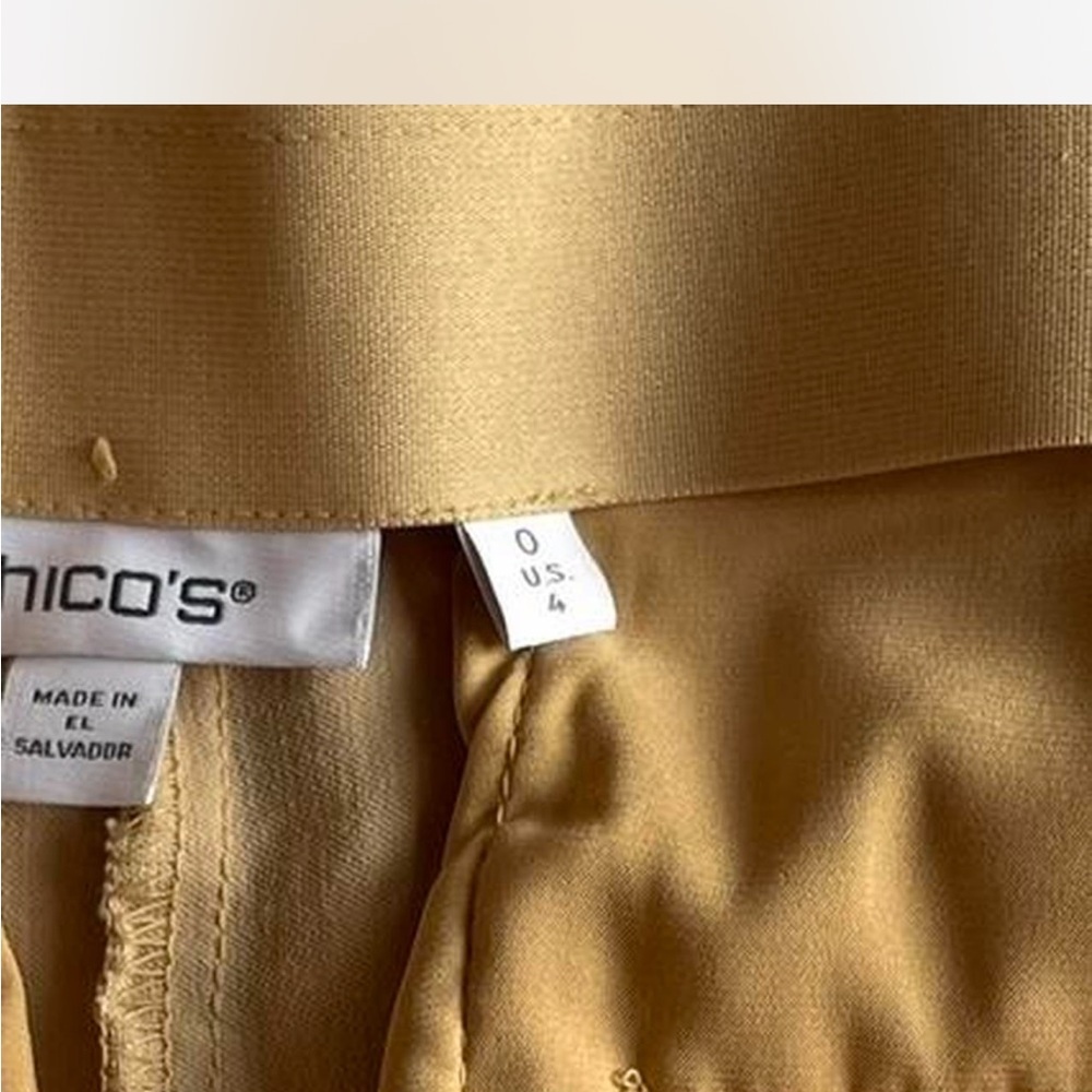 Chico's Tan Ankle Pants - Picture 8 of 9